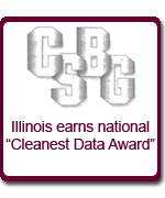 Illinois earns national Cleanest Data Award